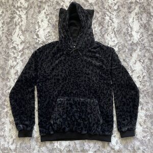 SpiritHoods Slate Leopard Hoodie